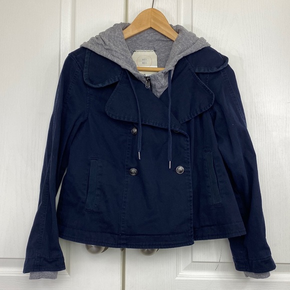 Hei Hei layered look hooded jacket - Picture 2 of 12